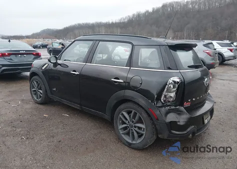 2014 Mini Countryman Cooper S z USA, uszkodzony, nr VIN WMWZC5C53EWP41862
